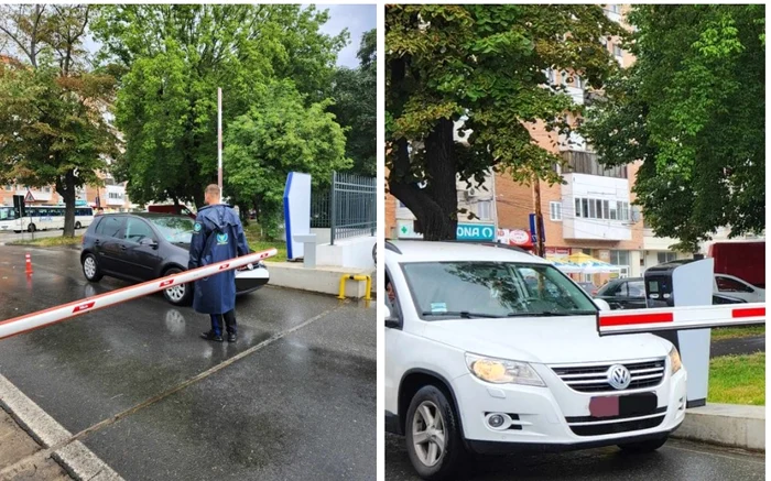 Bariera a fost montată joi FOTO Spitalul Județean