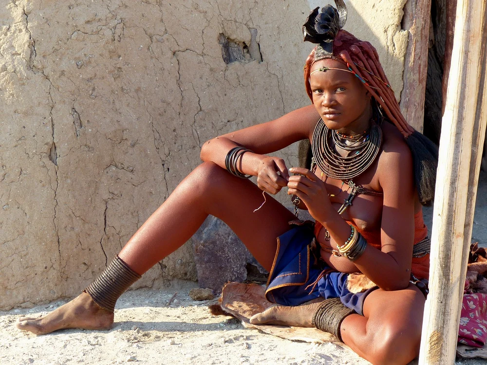 Femeie tribul Himba, Namibia / foto: Pixabay