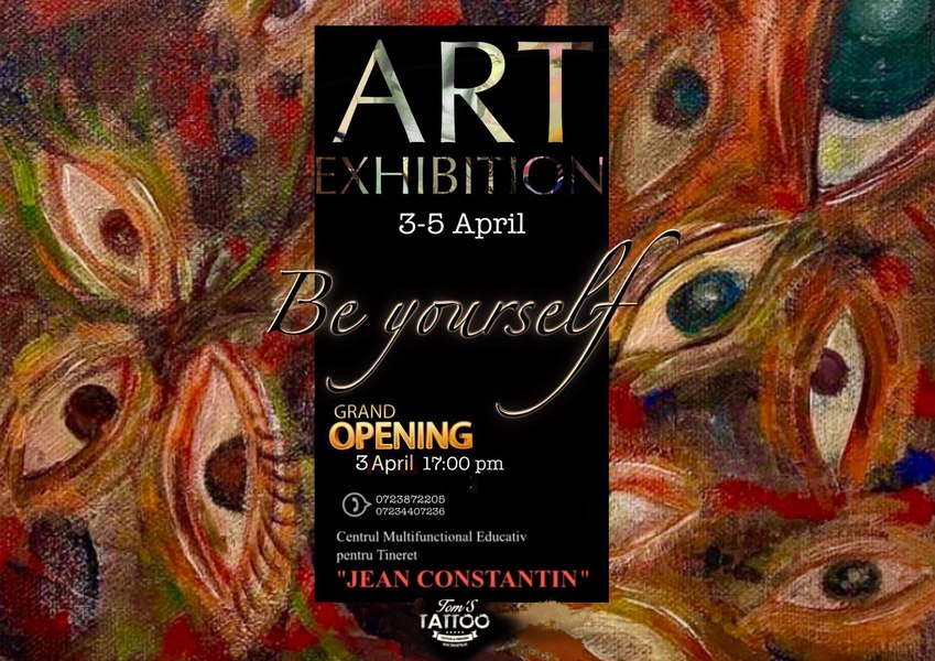 Expoziția Be Yourself, la malul mării. Artiștii creează o explozie de culoare, fantezie și realism