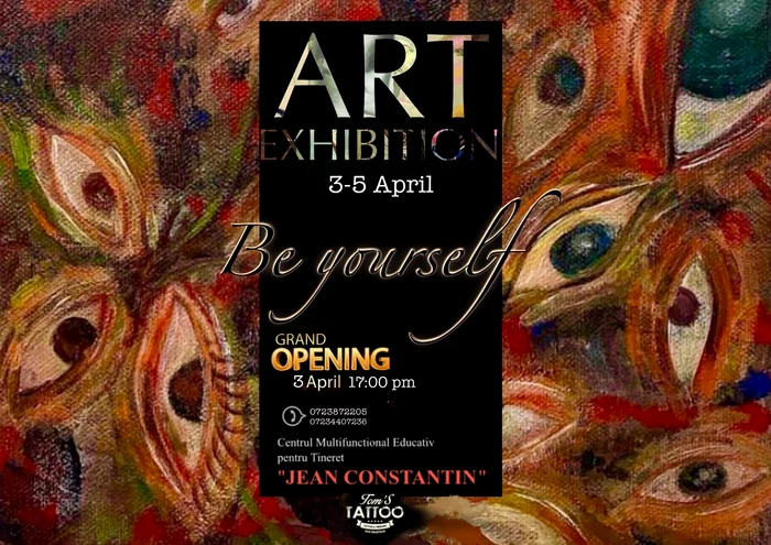 Afișul expoziției “Ne Yourself”