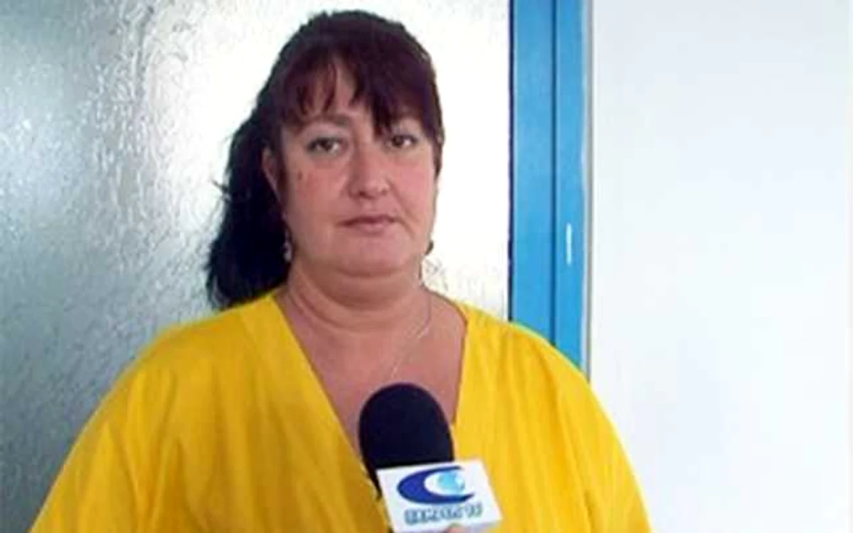 Corina Donescu este vicelider al sindicatului SANITAS Buzău FOTO: Captură Campus TV