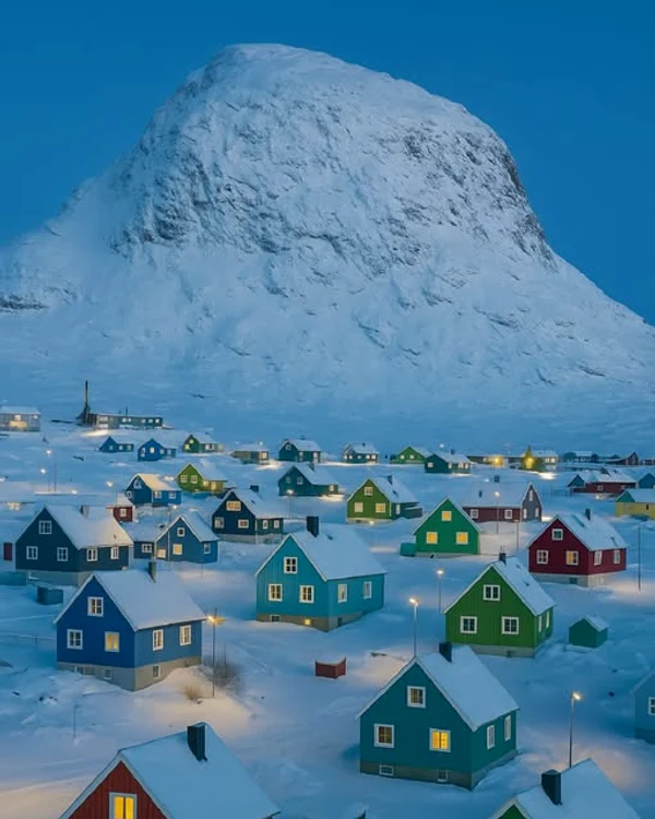 Nuuk, capitala Groenlandei / FOTO: Atlas Geografic