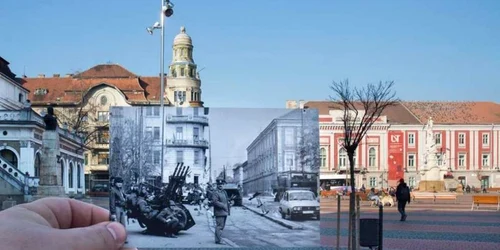 revoluţia de la Timişoara. ieri şi azi FOTO dani Amariei