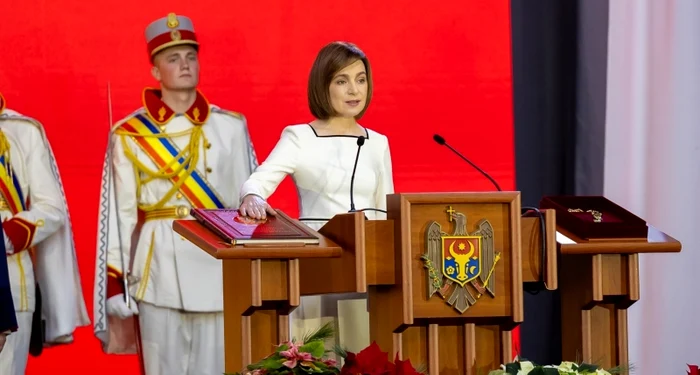 Cel de-al doilea mandat prezidențial al Maiei Sandu a început de Crăciun. FOTO: Presedinte.md