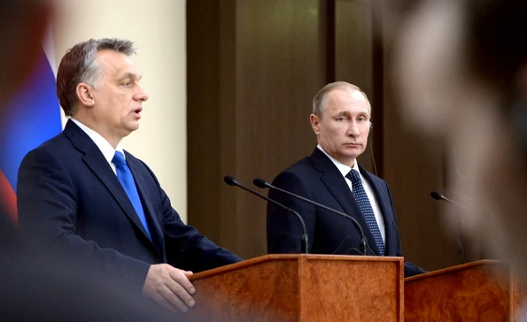 Viktor Orbán și Vladimir Putin, în 206 (© kremlin.ru) 