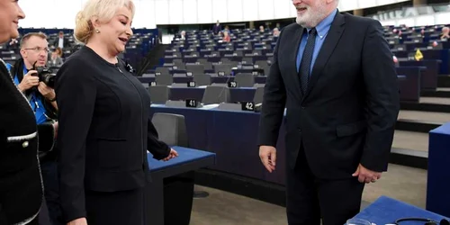 Viorica Dăncilă la Parlamentul European