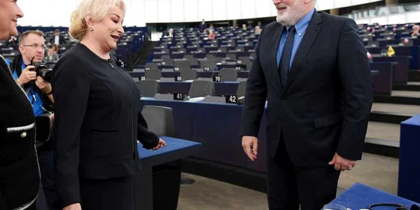 Viorica Dăncilă la Parlamentul European