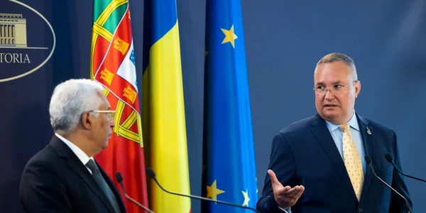 Nicolae Ciuca si Antonio Costa FOTO Guvernul Romaniei