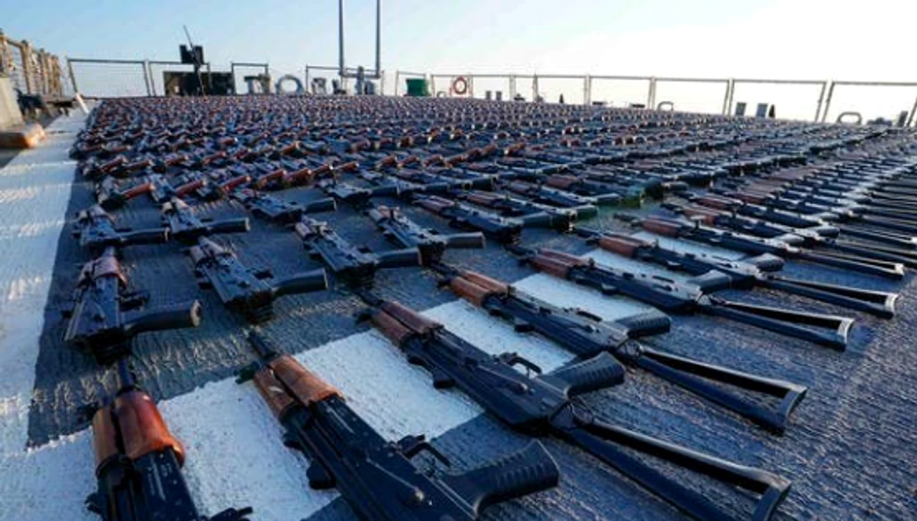Numeroase arme confiscate de israelieni sunt de proveniență nord-coreeană FOTO X