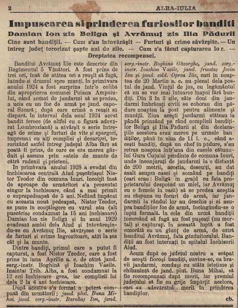 Interlopii din urmă cu 100 de ani. Cum au fost prinși doi „bandiți” care comiteau crime și jafuri în serie în Ardeal