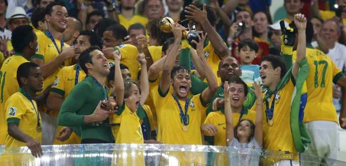 Brazilia, câştigătoarea Cupei Confederaţiilor FOTO Reuters