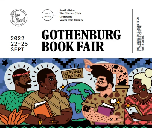 Afiș Târg de Carte la Goteborg