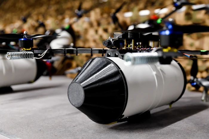 Ucraina crește producția de drone cu fibră optică FOTO profimedia