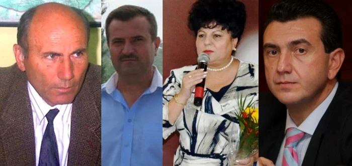 Gheorghe Hânsă, Valentin Vrabie, Mariana Gâju şi Claudiu Palaz. Colaj FOTO Adrian Boioglu