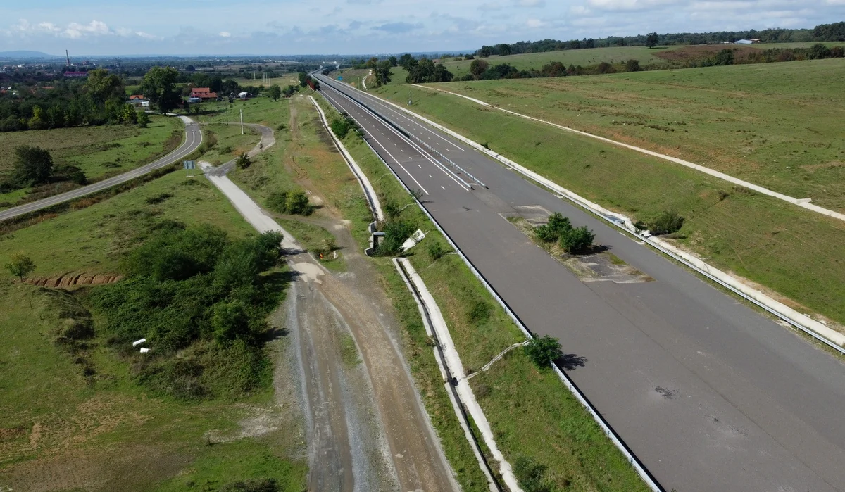 Autostrada Lugoj-Deva, zona viitoarelor tunelui de pe Lotul Marginea- Holdea, Foto: Arhivă Adevărul