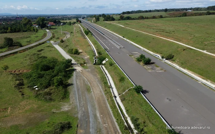 autostrada Lugoj Deva, zona unde se vor construi tunelurile