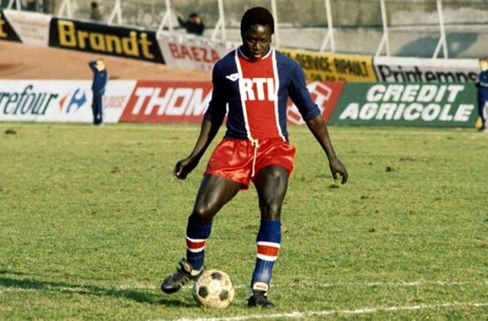 Jean Pierre Adams, în tricoul lui PSG