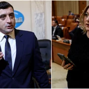 Diana Sosoaca și George Simion FOTO Inquam Photos jpg