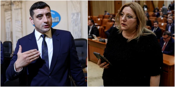 Diana Sosoaca și George Simion FOTO Inquam Photos jpg