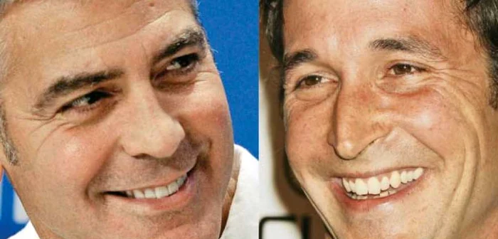 George Clooney (stânga) şi Noah Wyle au fost colegi de serial în „Spitalul de urgenţă“