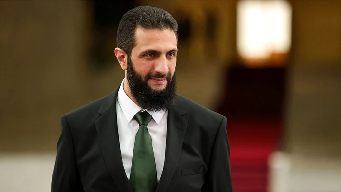 Președintele interimar al Siriei, Ahmed al-Sharaa