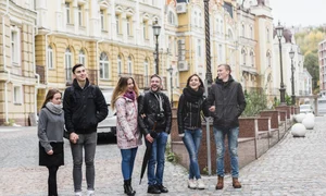 friends standing town street jpg