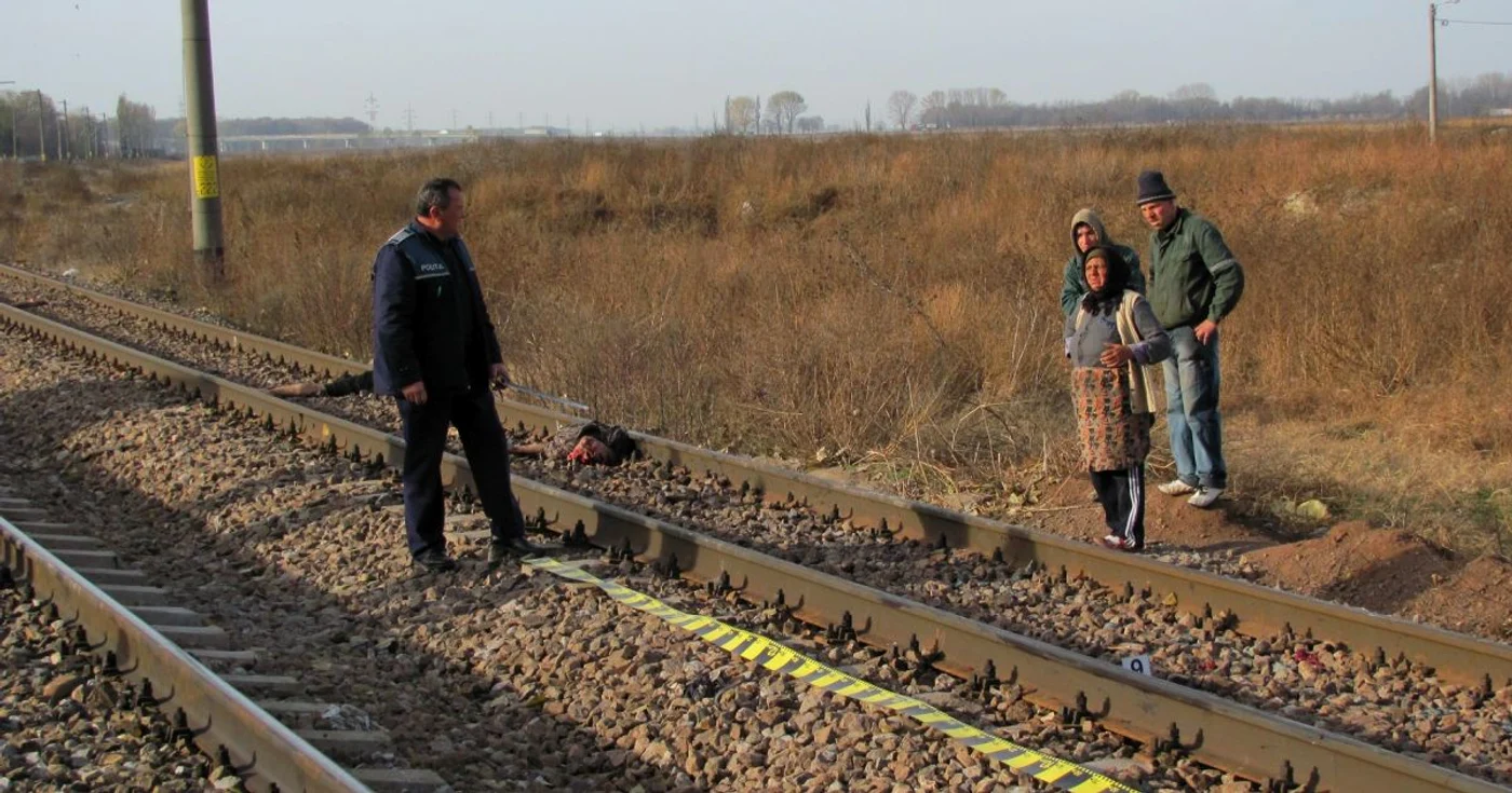 Poliţiştii au stabilit identitatea bărbatului călcat de tren pe 9 noiembrie