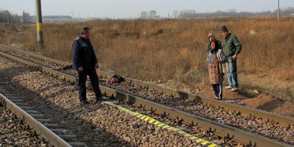 Poliţiştii au stabilit identitatea bărbatului călcat de tren pe 9 noiembrie