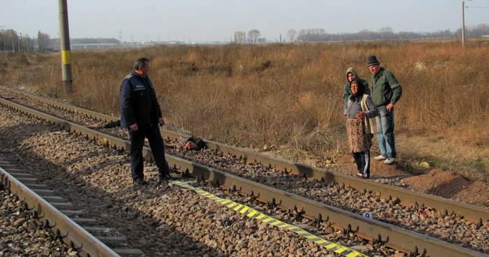 Poliţiştii au stabilit identitatea bărbatului călcat de tren pe 9 noiembrie