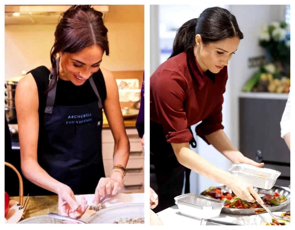 Meghan Markle gătind. Sursă foto: Instagram