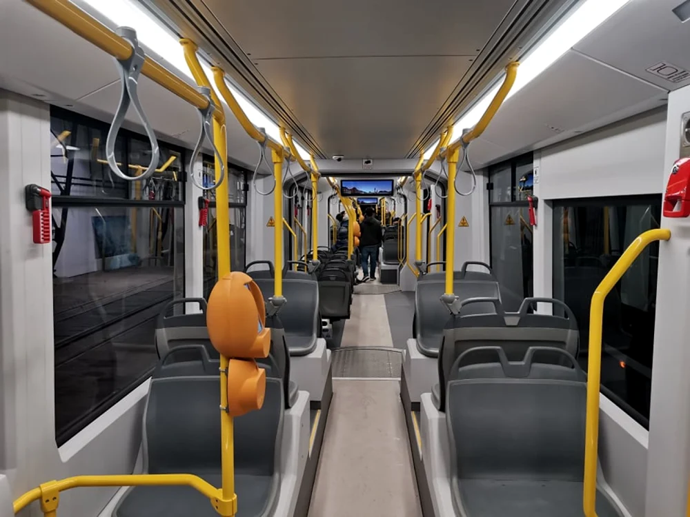 Cel mai performant tramvai din Europa circulă deja în Timişoara FOTO Ş.Both
