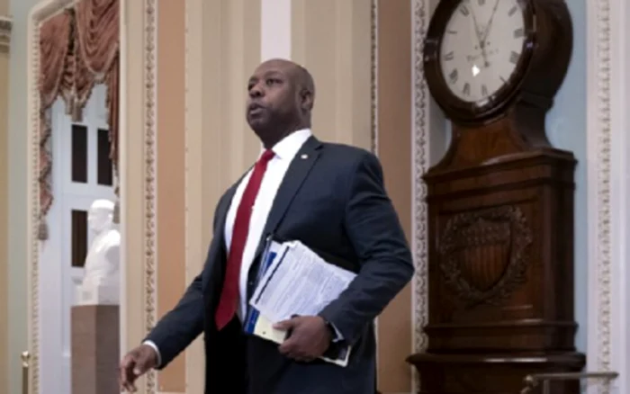 Senatorul republican Tim Scott