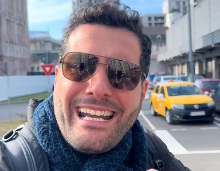 Turistul italian a fost uimit de magazinele românești / foto: TikTok