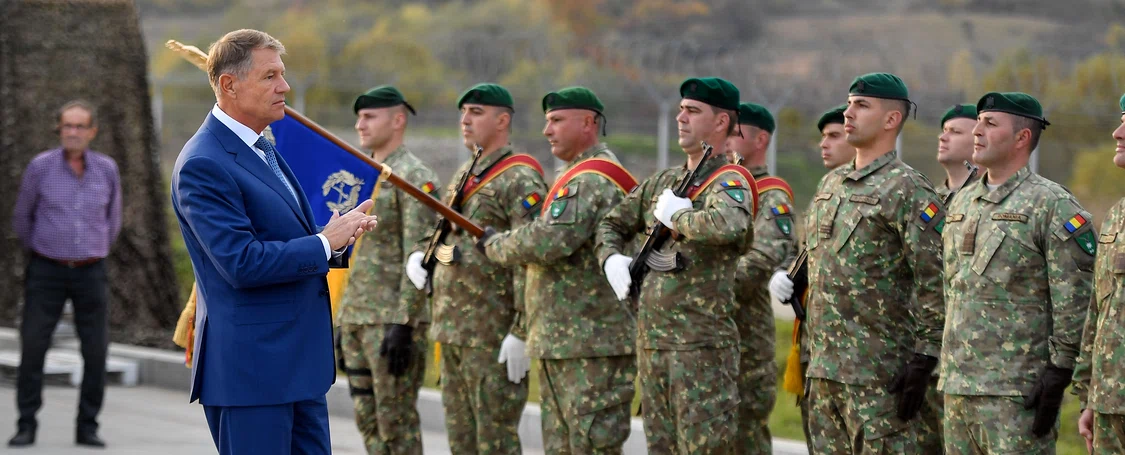 Ministrul francez va vizita centrul de la Cincu FOTO Iohannis la Cincu / Arhivă 