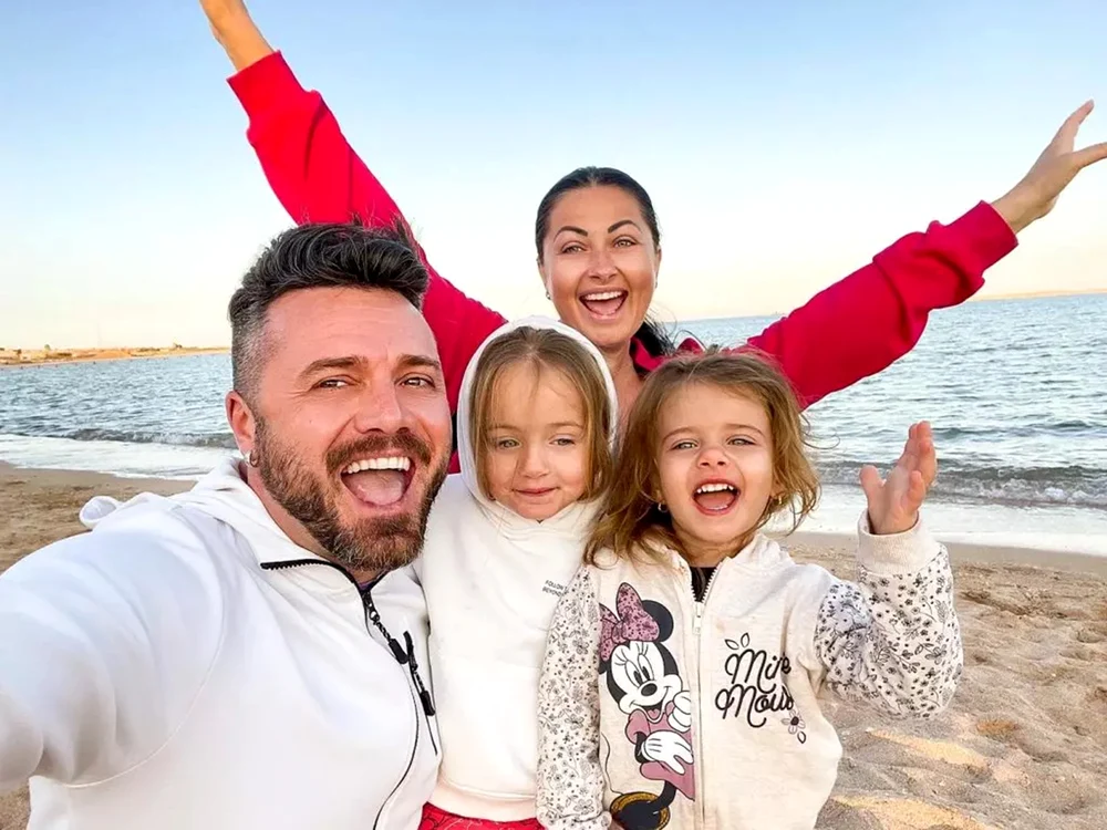 Gabriela Cristea și Tavi Clonda au o familie minunată. Foto: social media