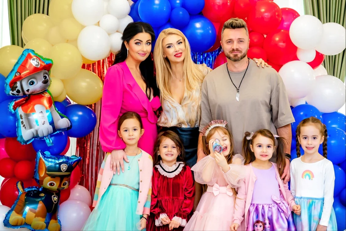 Recent, Tavi Clonda și Gabriela Cristea au dat o petrecere pentru aniversarea mezinei familiei, Thea Iris Selena