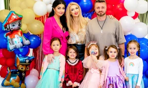 Recent, Tavi Clonda și Gabriela Cristea au dat o petrecere pentru aniversarea mezinei familiei, Thea Iris Selena 