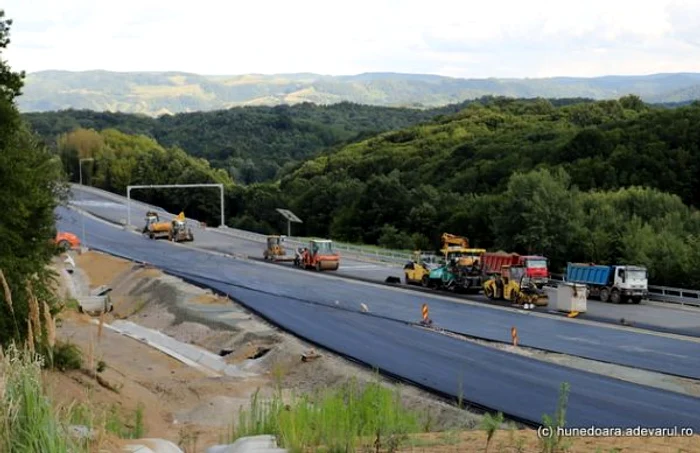 autostrada lugoj deva foto daniel guta adevarul