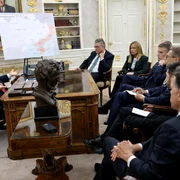 Trump si europenii la Casa Alba png