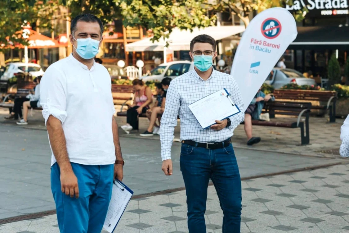Lucian Stanciu-Viziteu şi Cristian Ghingheş / FOTO Arhivă