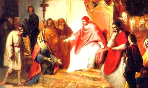 Papalitatea în luptă cu monarhii Sfântului Imperiu jpeg