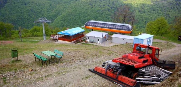 Telegondola din Pasul Vâlcan. FOTO: Daniel Guţă. ADEVĂRUL.