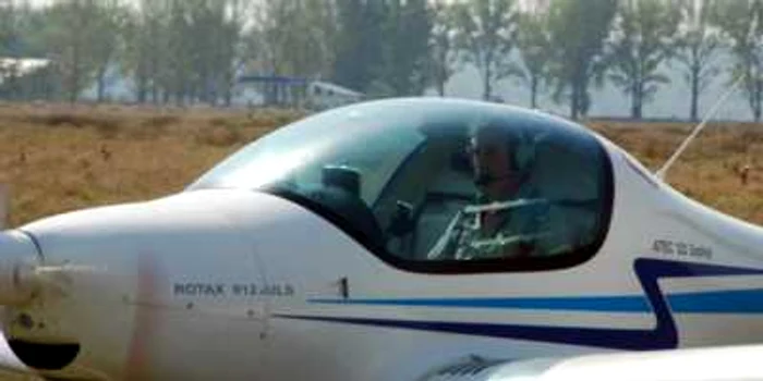 Gelu Frunză, pilot profesionist, s-a prăbuşit cu avionul său ultra-uşor