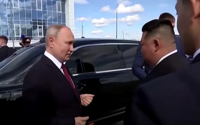 Putin i-a făcut cadou un Kim Jong Un o limuzină identică cu a sa