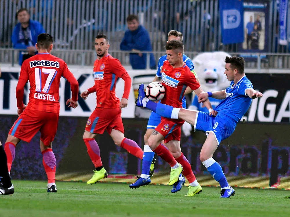 
    FCSB a rămas în cursa pentru titlul după meciul de la Craiova  