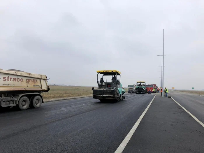 Ministerul Trasporturilor spune că lucrările sunt pe final FOTO Ministerul Trasporturilor - Facebook