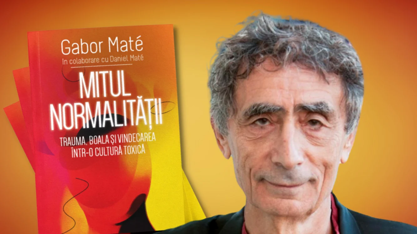Gabor Mate medicul și autorul cărții Mitul Normalității vine în România pentru lansarea cărții sale