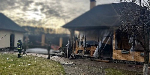 Patru explozii s-au auzit sâmbătă dimineața la Kiev Foto Iuliia Mendel/Twitter