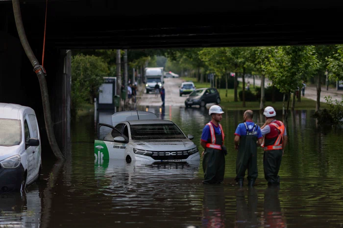 Inundații în Capitală Foto: inquam photos