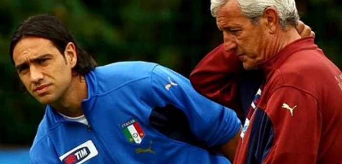 Nesta (stânga) îi va lipsi selecţionerului Marcello Lippi